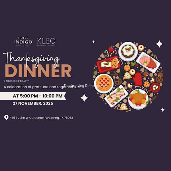 Thanksgiving Dinner at Kleo
