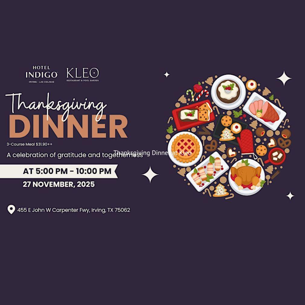 Thanksgiving Dinner at Kleo