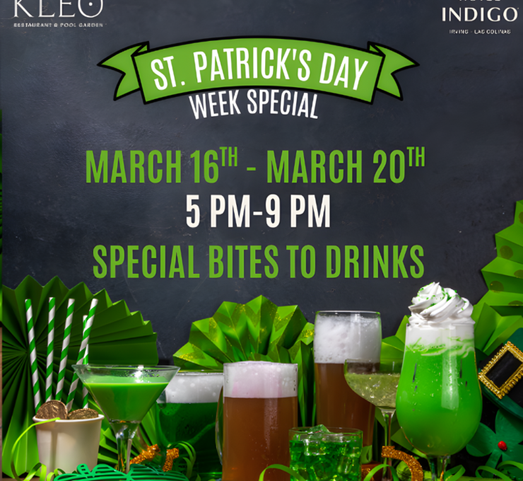 St. Patrick’s Week Special at Kleo