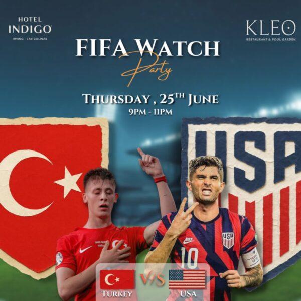 FIFA Watch Party — Turkey vs. USA World Cup 2026