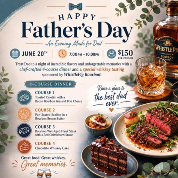 Father’s Day 4-Course Dinner