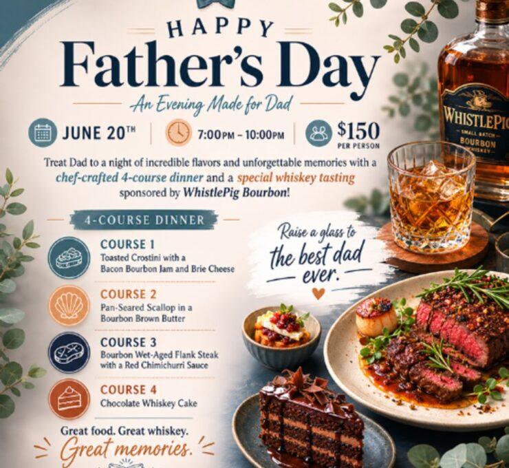 Father’s Day 4-Course Dinner