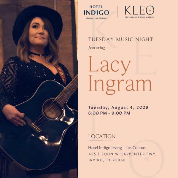 Tuesday Music Night ft. Lacy Ingram