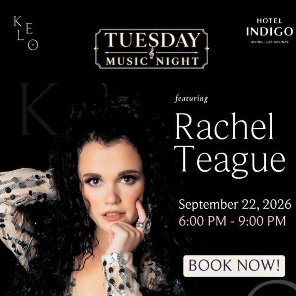 Music Night with Rachel Teague - 22nd Sep, 2026